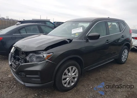 2017 Nissan Rogue S из США, поврежденный, VIN 5N1AT2MV9HC783869